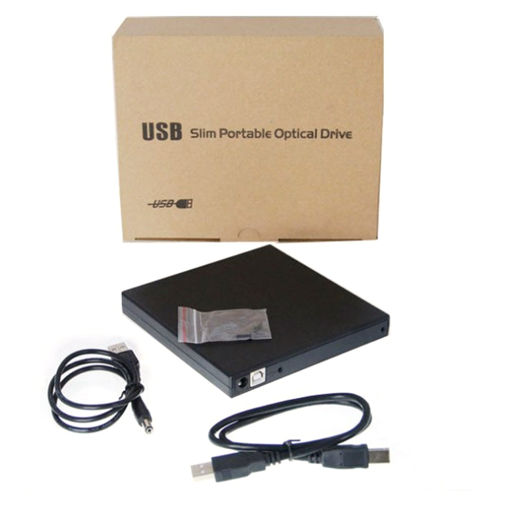 USB2.0 Slim Portable Optical Drive Enclosure 12.7mm External Optical Drive Case for Laptops Notebooks USB2.0 Slim Portable Optical Drive Enclosure 12.7mm External Optical Drive Case for Laptops Notebooks